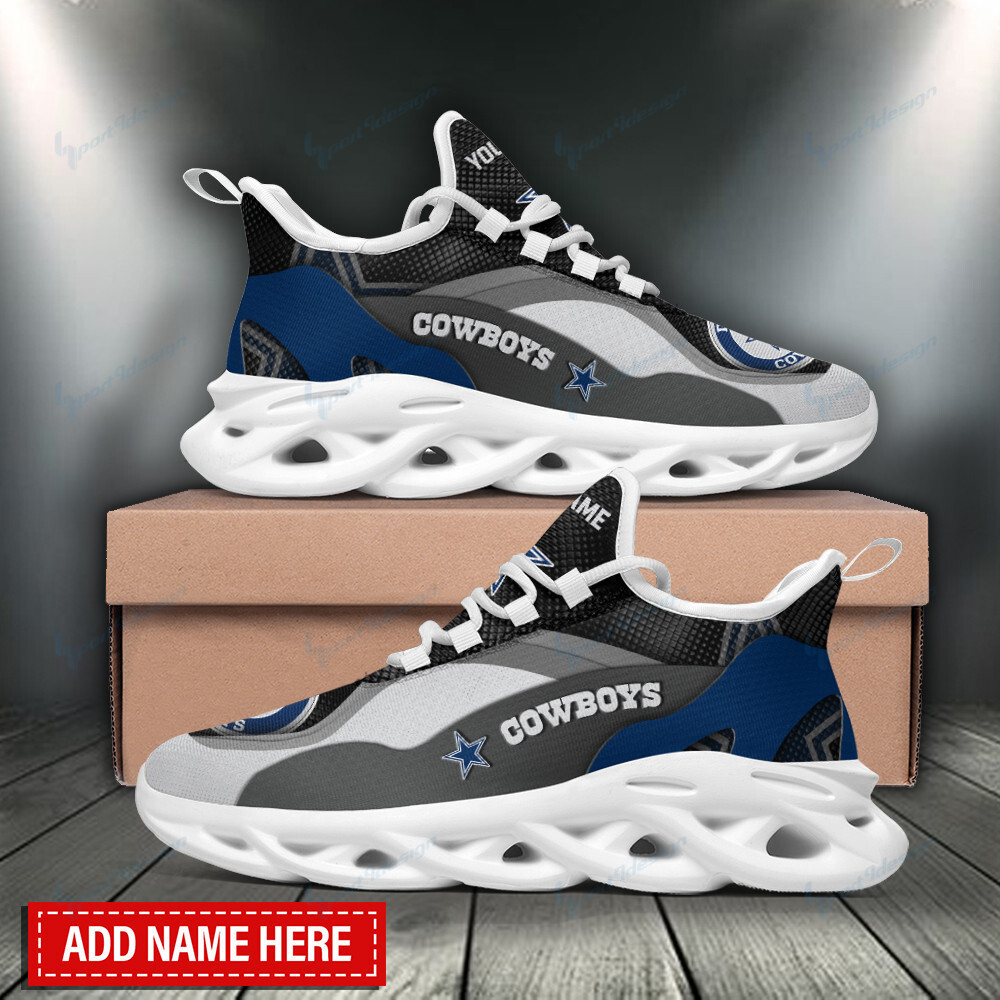 Ideafootwear Dallas Cowboys Max Soul Shoes Sneakers For Men And Women 175