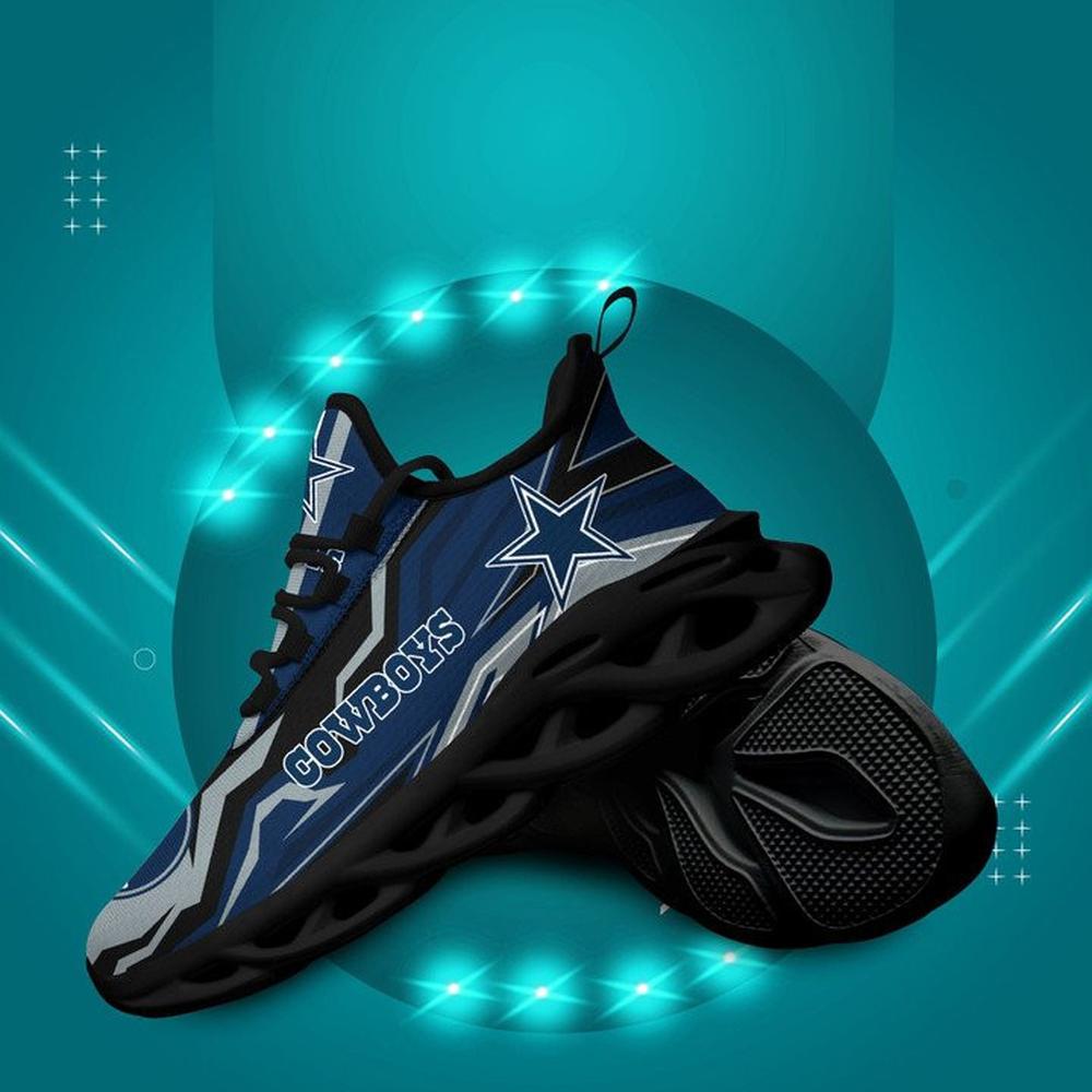 Ideafootwear Dallas Cowboys Max Soul Shoes Sneakers For Men And Women 11
