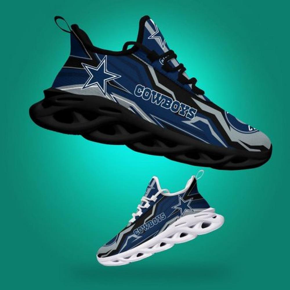 Ideafootwear Dallas Cowboys Max Soul Shoes Sneakers For Men And Women 11