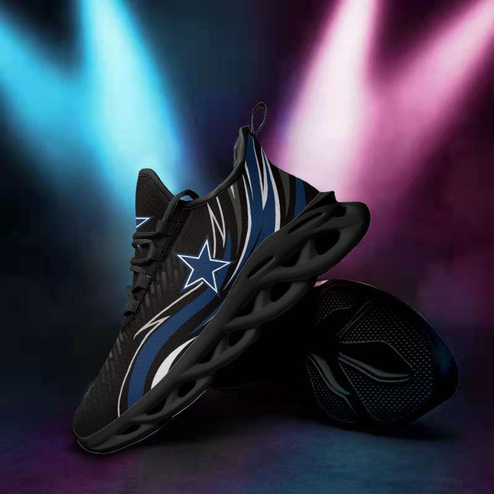 Ideafootwear Dallas Cowboys Max Soul Shoes Sneakers For Men And Women 33