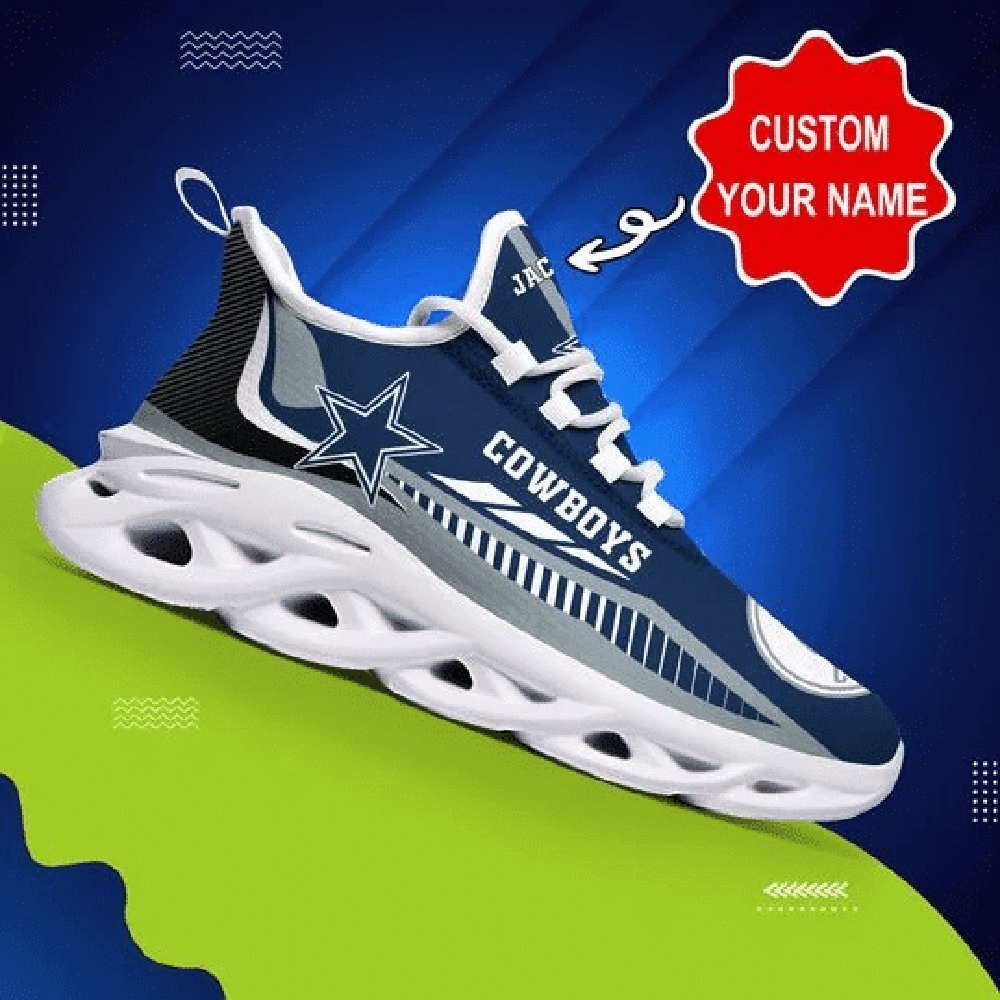 Ideafootwear Dallas Cowboys Max Soul Shoes Sneakers For Men And Women 230