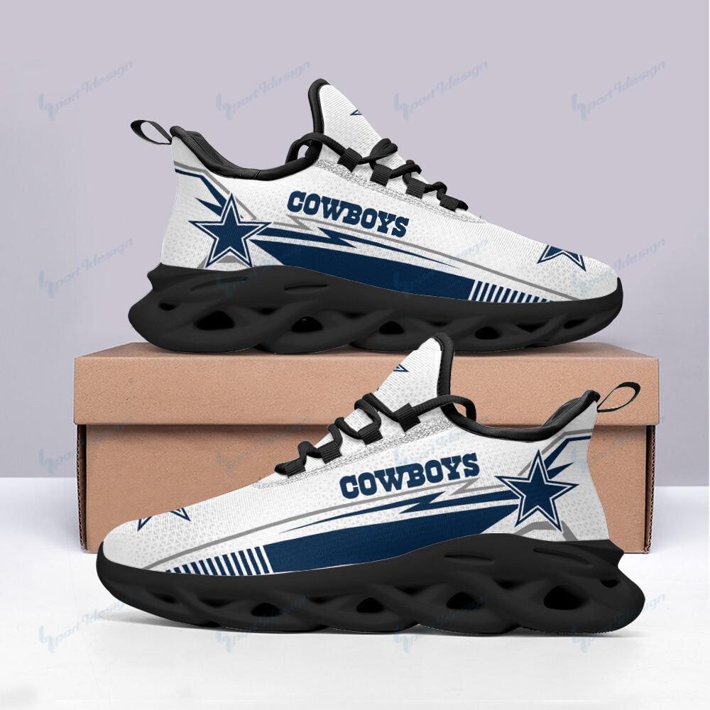 Ideafootwear Dallas Cowboys Max Soul Shoes Sneakers For Men And Women 188