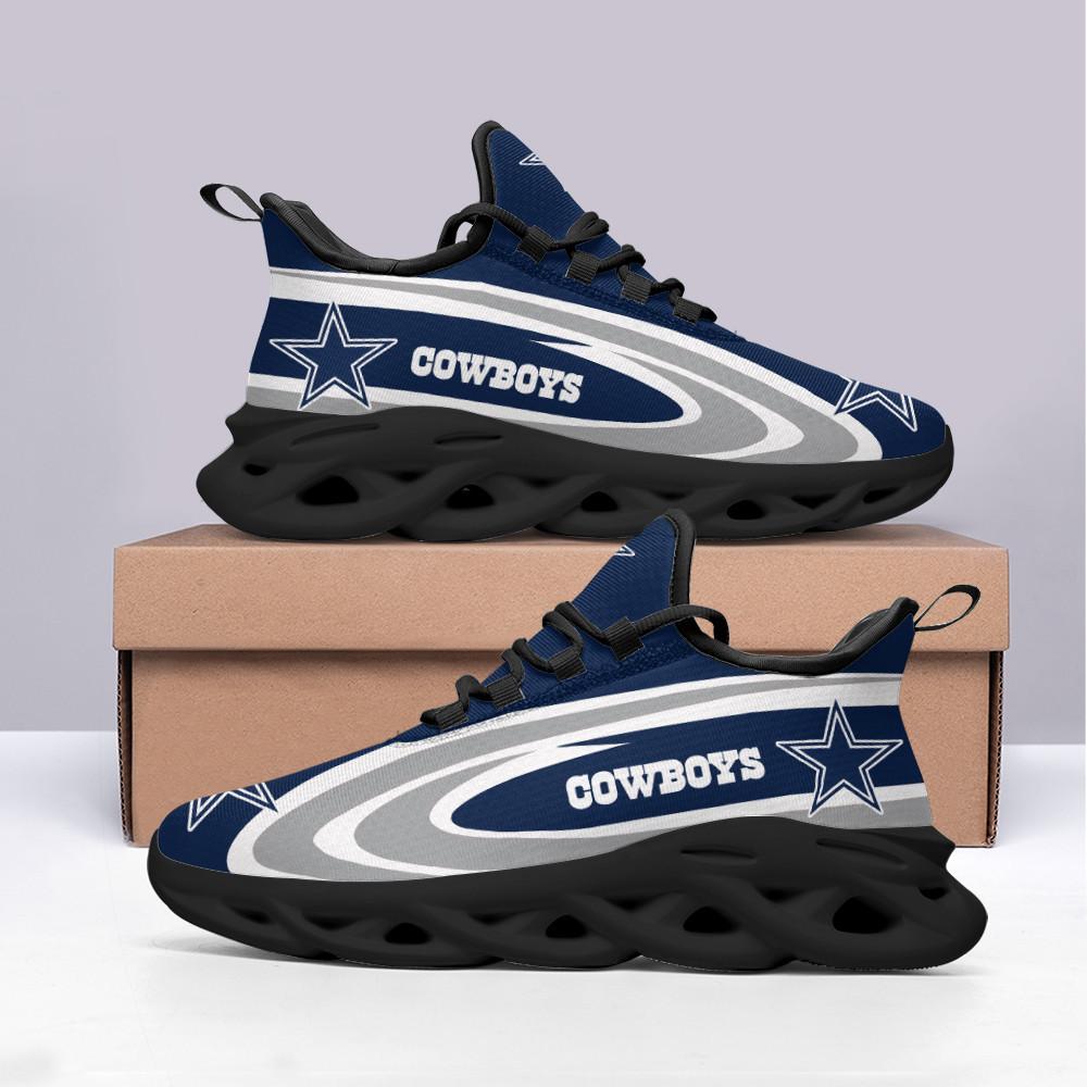 Ideafootwear Dallas Cowboys Max Soul Shoes Sneakers For Men And Women 40