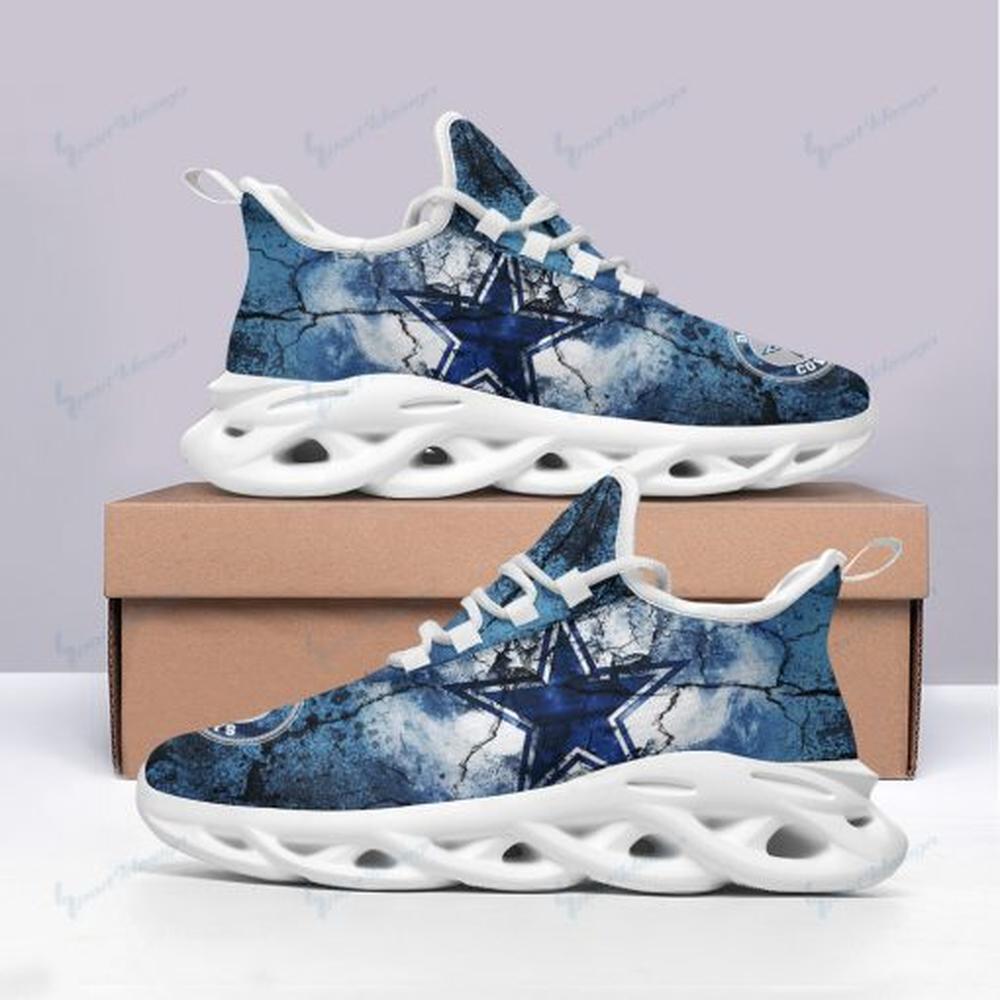 Ideafootwear Dallas Cowboys Max Soul Shoes Sneakers For Men And Women 114