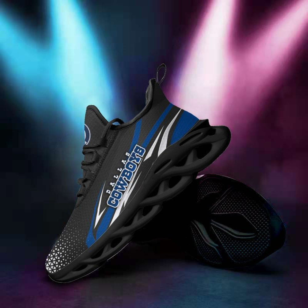 Ideafootwear Dallas Cowboys Max Soul Shoes Sneakers For Men And Women 266
