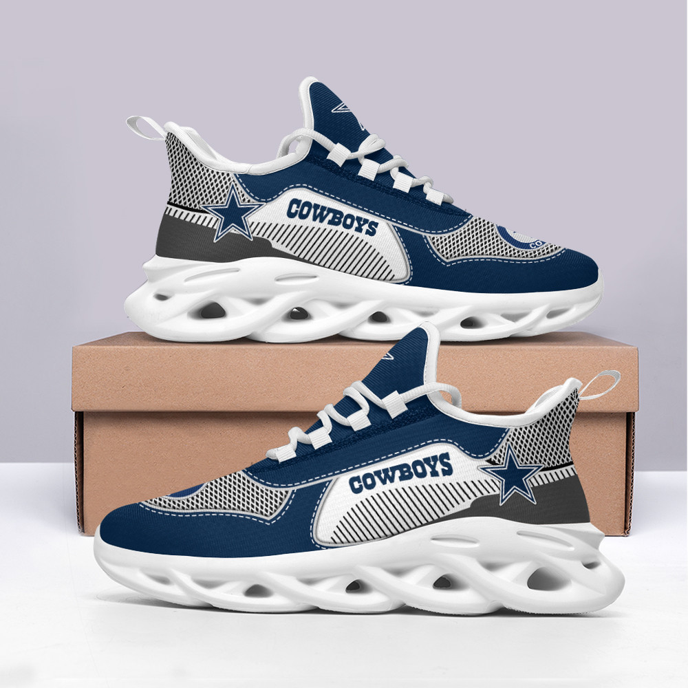 Ideafootwear Dallas Cowboys Max Soul Shoes Sneakers For Men And Women 70