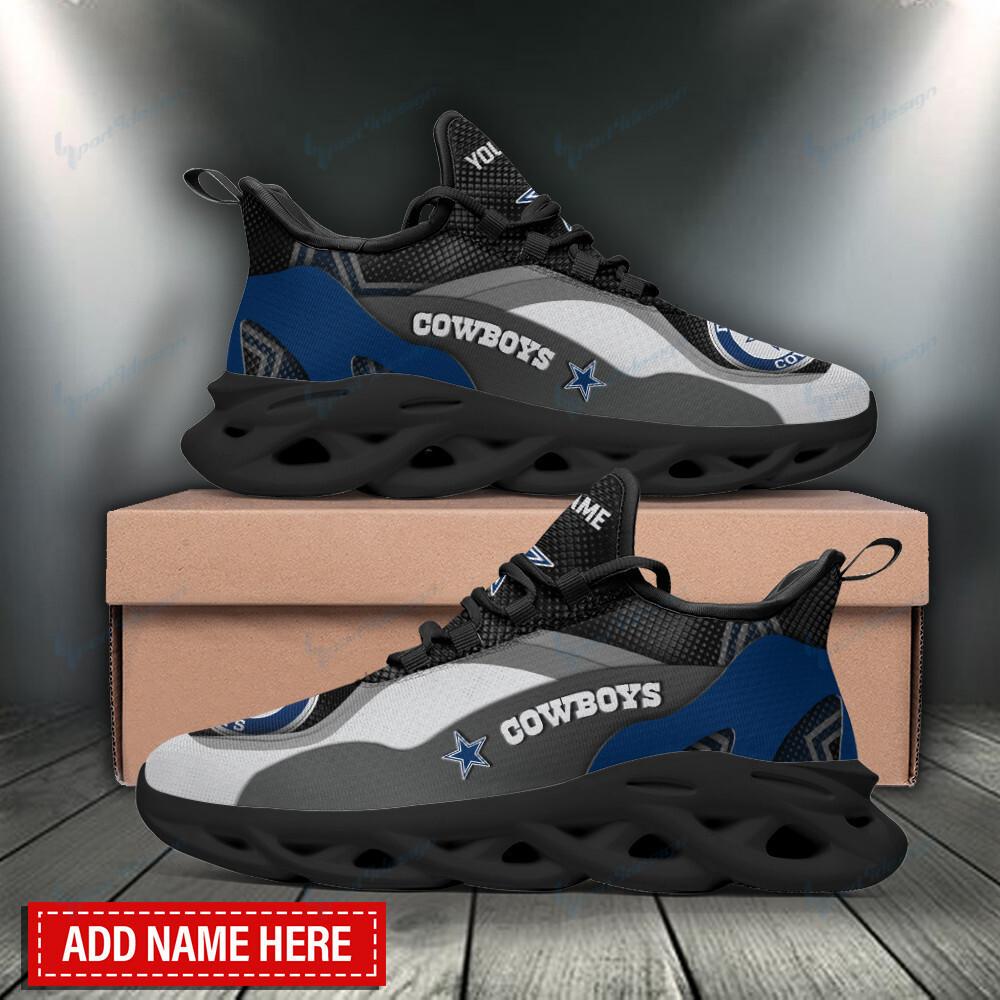Ideafootwear Dallas Cowboys Max Soul Shoes Sneakers For Men And Women 175