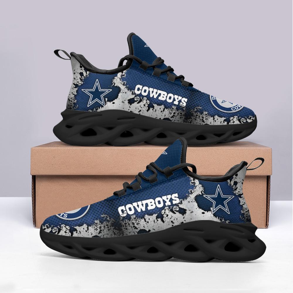 Ideafootwear Dallas Cowboys Max Soul Shoes Sneakers For Men And Women 86