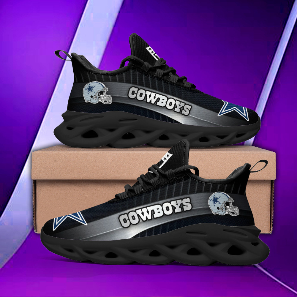 Ideafootwear Dallas Cowboys Max Soul Shoes Sneakers For Men And Women 98