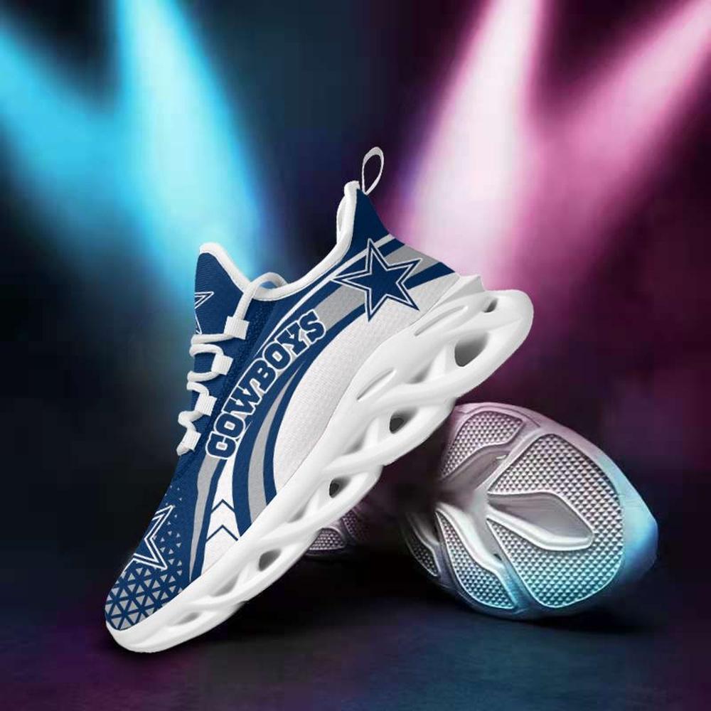 Ideafootwear Dallas Cowboys Max Soul Shoes Sneakers For Men And Women 24