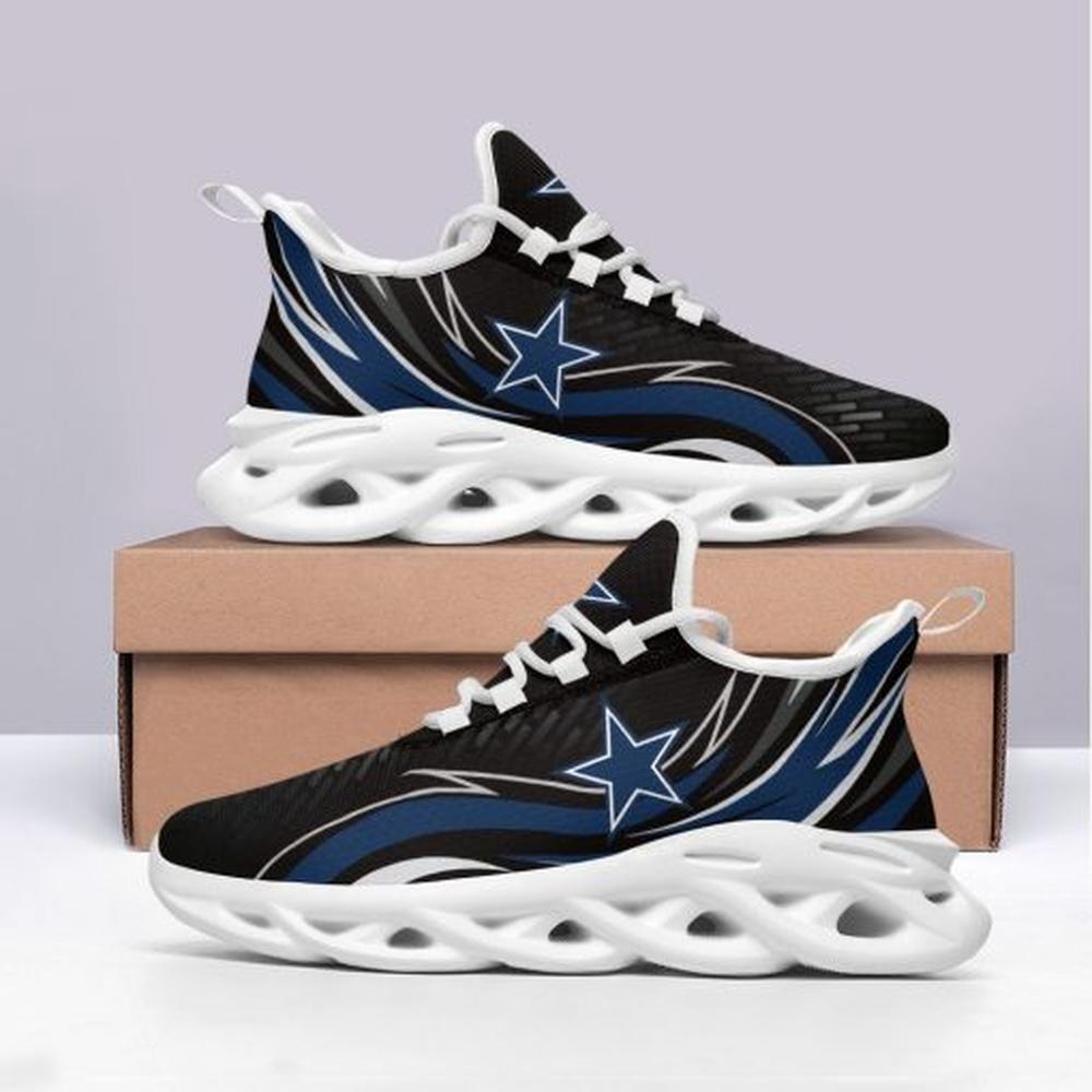 Ideafootwear Dallas Cowboys Max Soul Shoes Sneakers For Men And Women 33