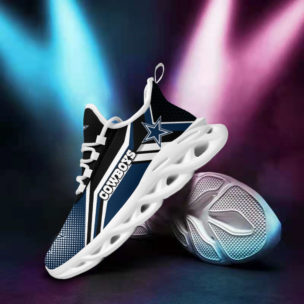 Ideafootwear Dallas Cowboys Max Soul Shoes Sneakers For Men And Women 122