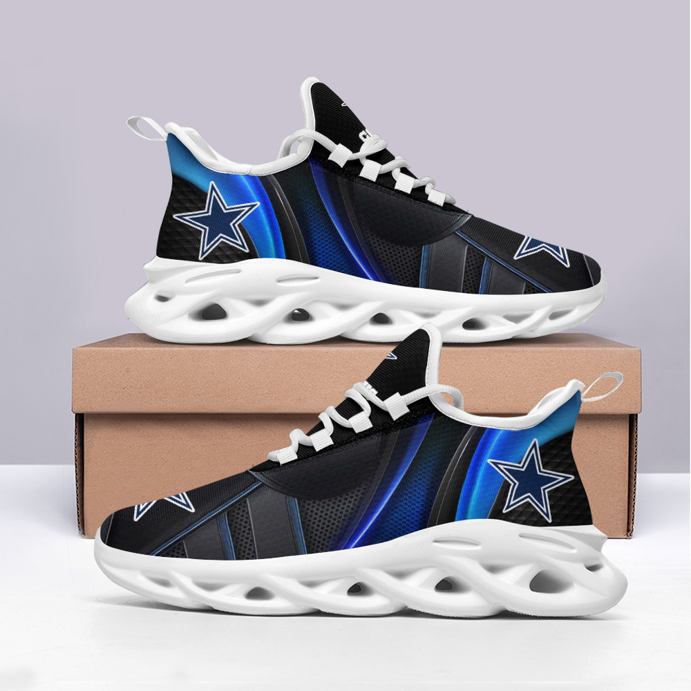 Ideafootwear Dallas Cowboys Max Soul Shoes Sneakers For Men And Women 41