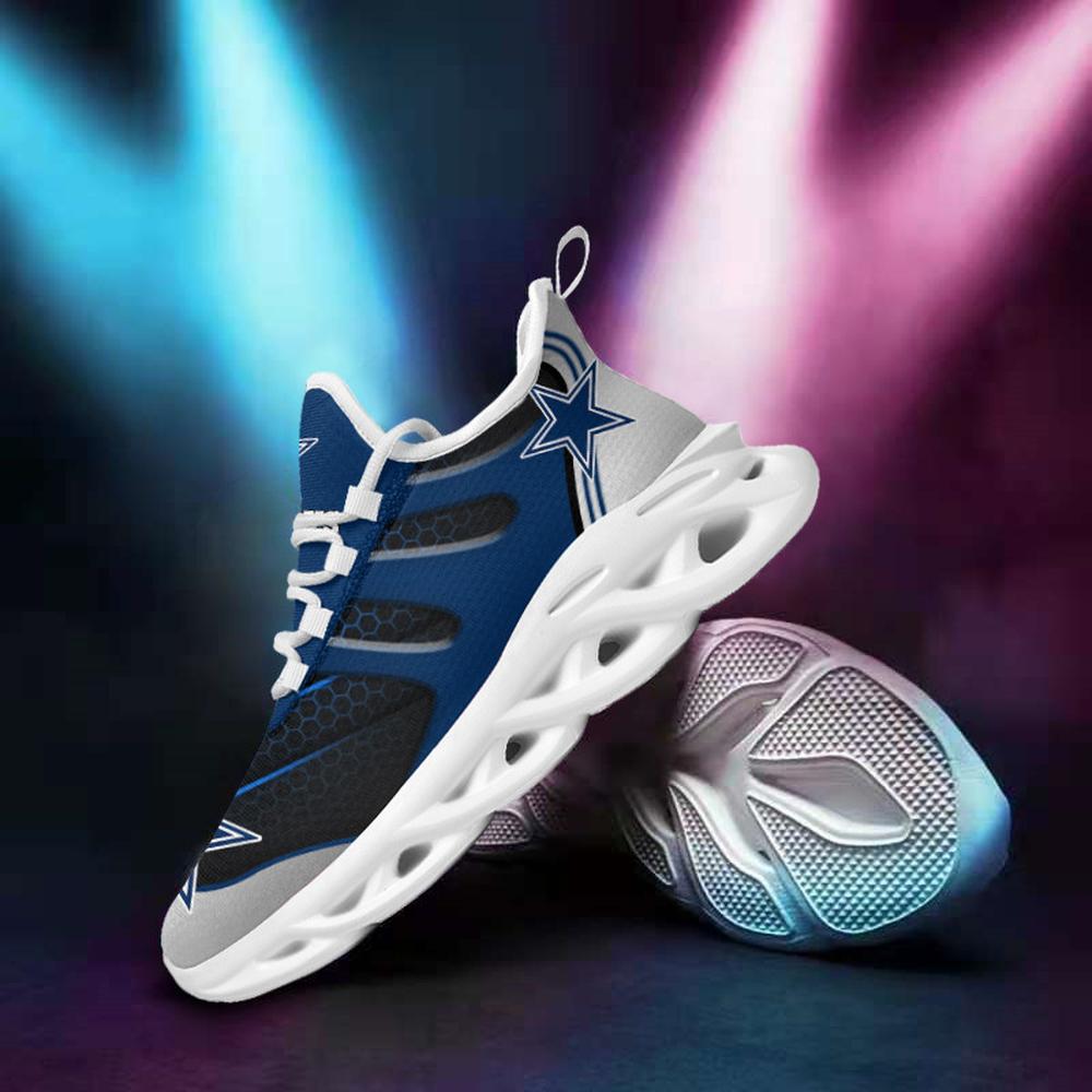 Ideafootwear Dallas Cowboys Max Soul Shoes Sneakers For Men And Women 109