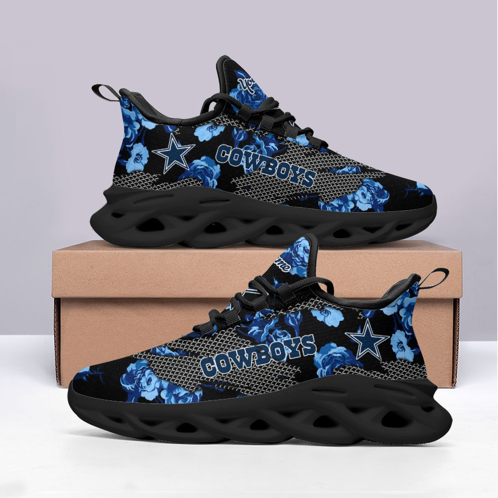 Ideafootwear Dallas Cowboys Max Soul Shoes Sneakers For Men And Women 228