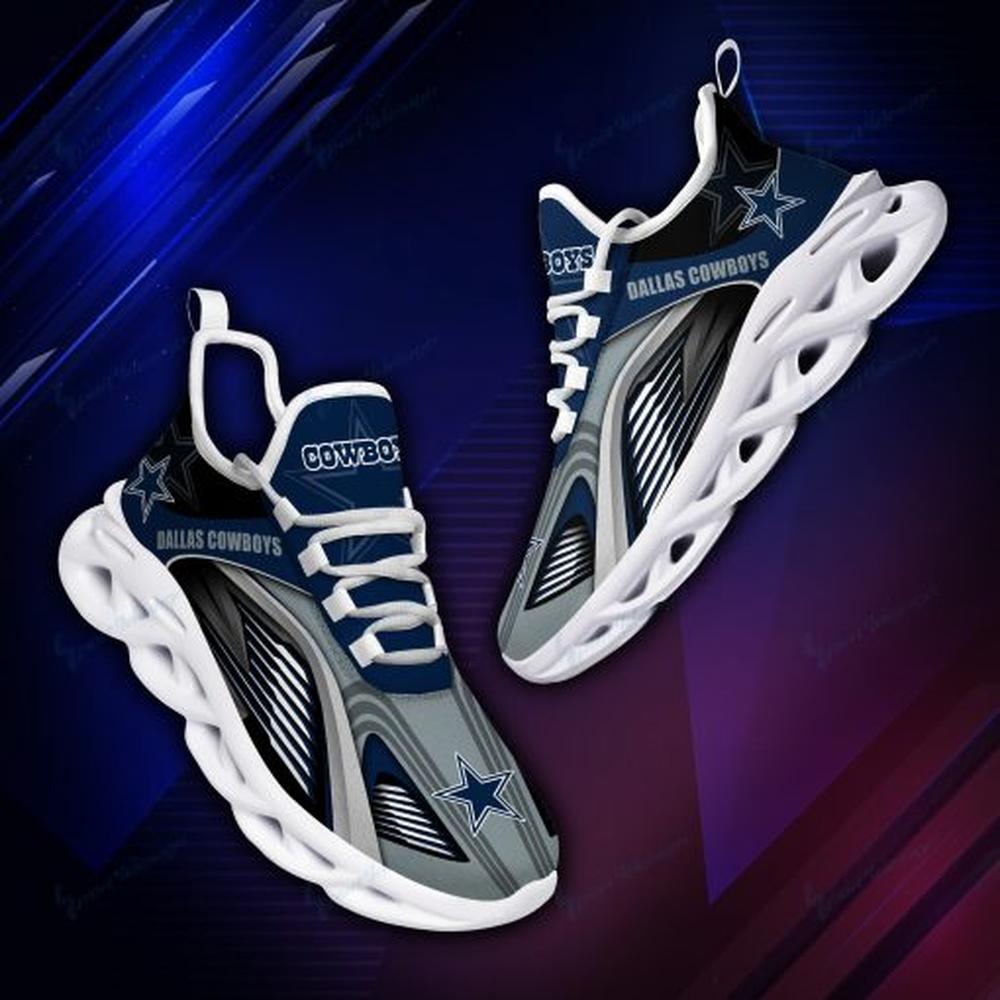 Ideafootwear Dallas Cowboys Max Soul Shoes Sneakers For Men And Women 111