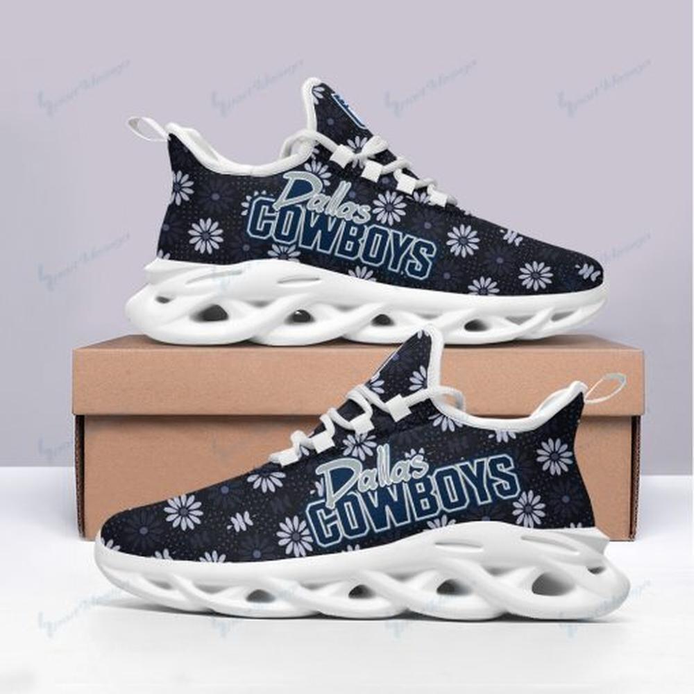 Ideafootwear Dallas Cowboys Max Soul Shoes Sneakers For Men And Women 304