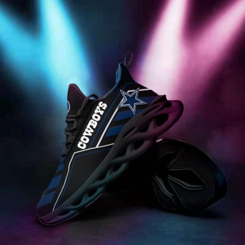 Ideafootwear Dallas Cowboys Max Soul Shoes Sneakers For Men And Women 2