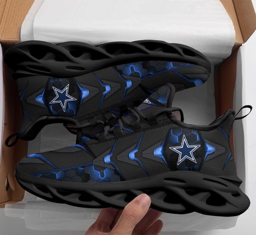 Ideafootwear Dallas Cowboys Max Soul Shoes Sneakers For Men And Women 1