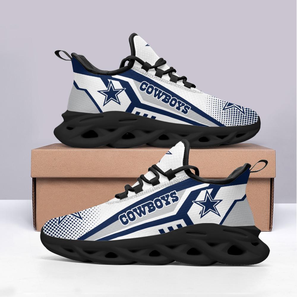 Ideafootwear Dallas Cowboys Max Soul Shoes Sneakers For Men And Women 117