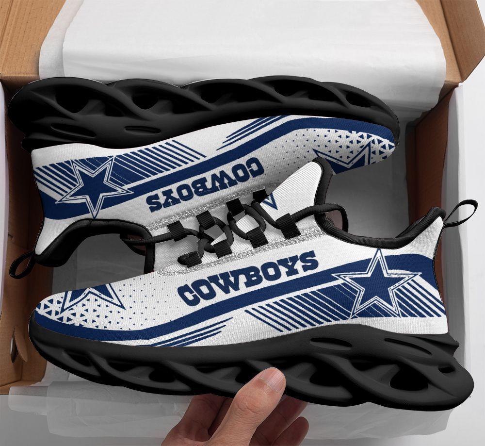 Ideafootwear Dallas Cowboys Max Soul Shoes Sneakers For Men And Women 13