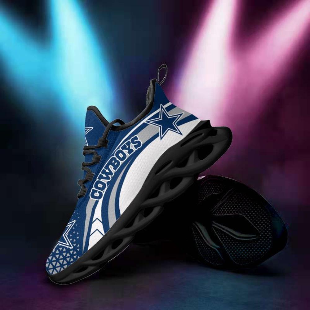 Ideafootwear Dallas Cowboys Max Soul Shoes Sneakers For Men And Women 24
