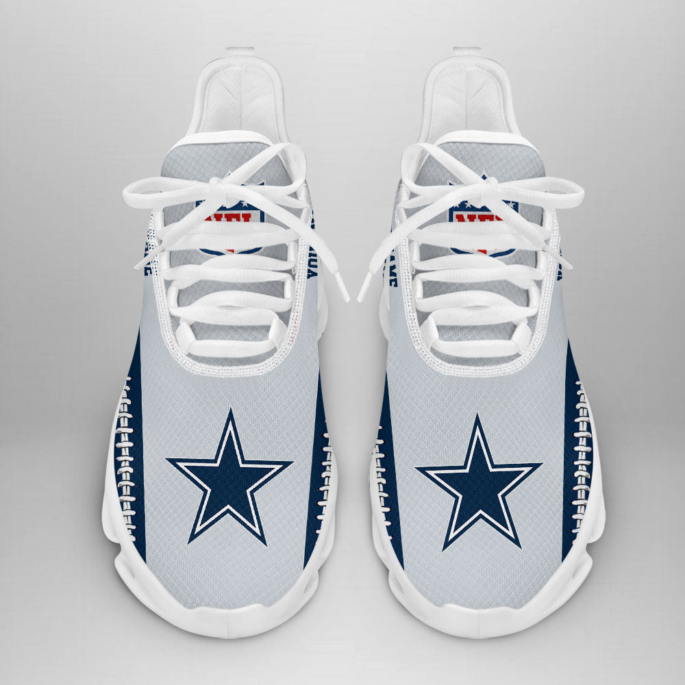 Ideafootwear Dallas Cowboys Max Soul Shoes Sneakers For Men And Women 147