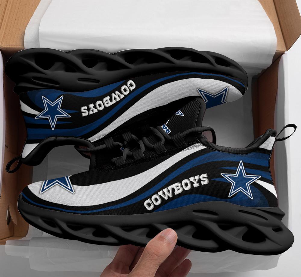 Ideafootwear Dallas Cowboys Max Soul Shoes Sneakers For Men And Women 47