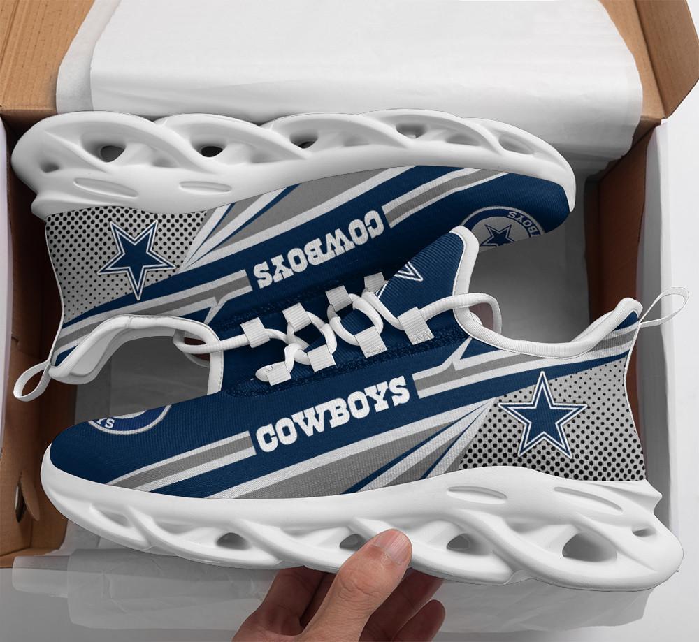 Ideafootwear Dallas Cowboys Max Soul Shoes Sneakers For Men And Women 42
