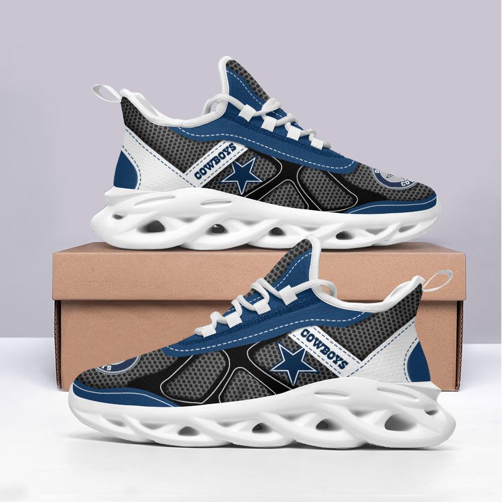 Ideafootwear Dallas Cowboys Max Soul Shoes Sneakers For Men And Women 76