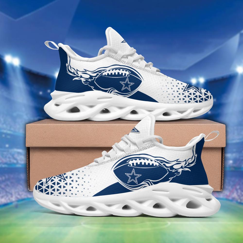 Ideafootwear Dallas Cowboys Max Soul Shoes Sneakers For Men And Women 118