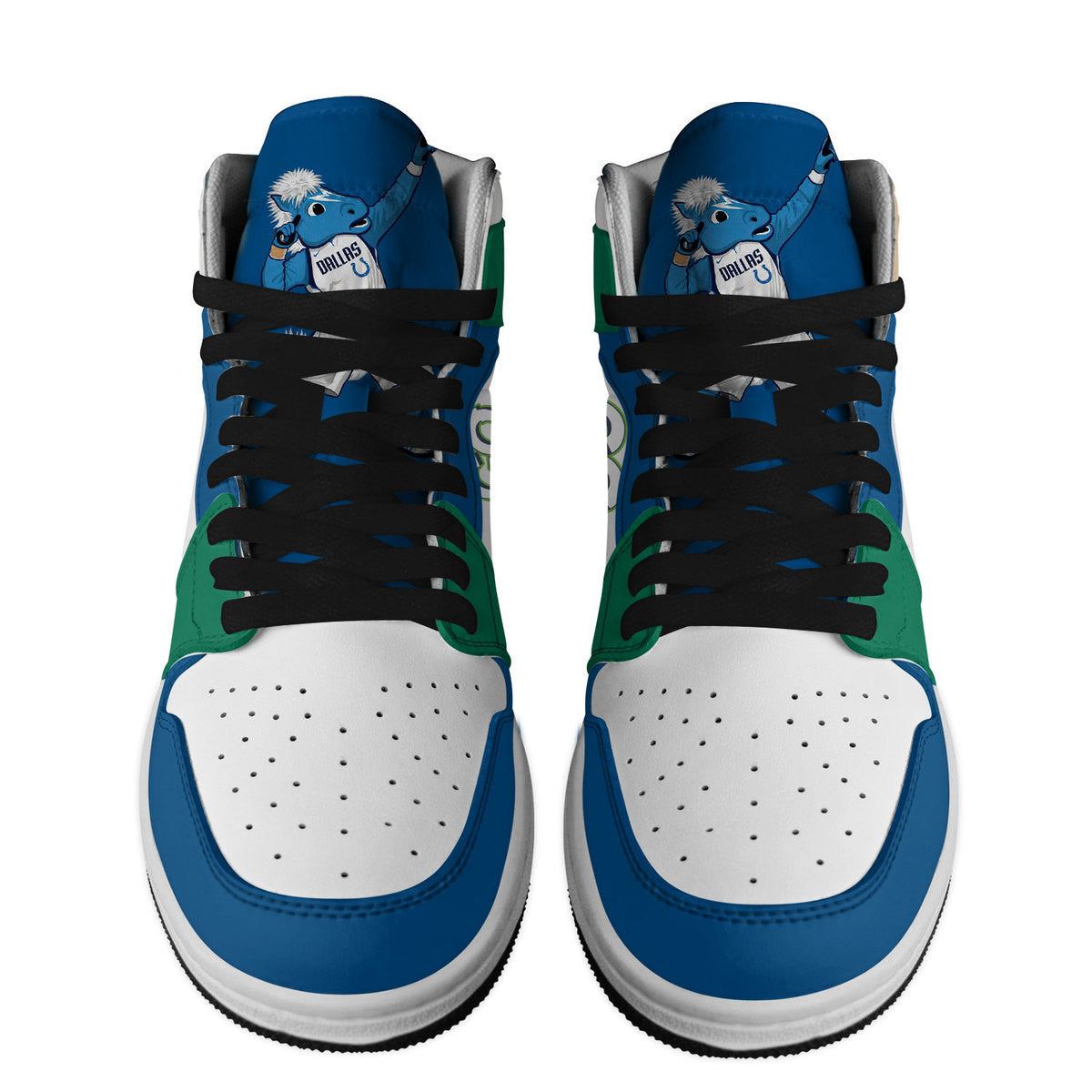 Ideafootwear Dallas Mavericks AJ1 High Sneakers Shoes For Men And Women 5