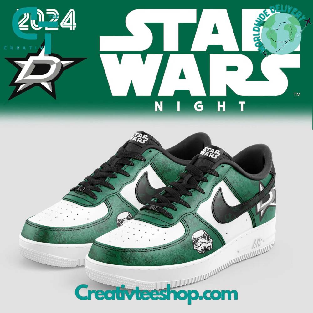 Ideafootwear Dallas Stars Air Low-Top Sneakers Shoes For Men And Women 1