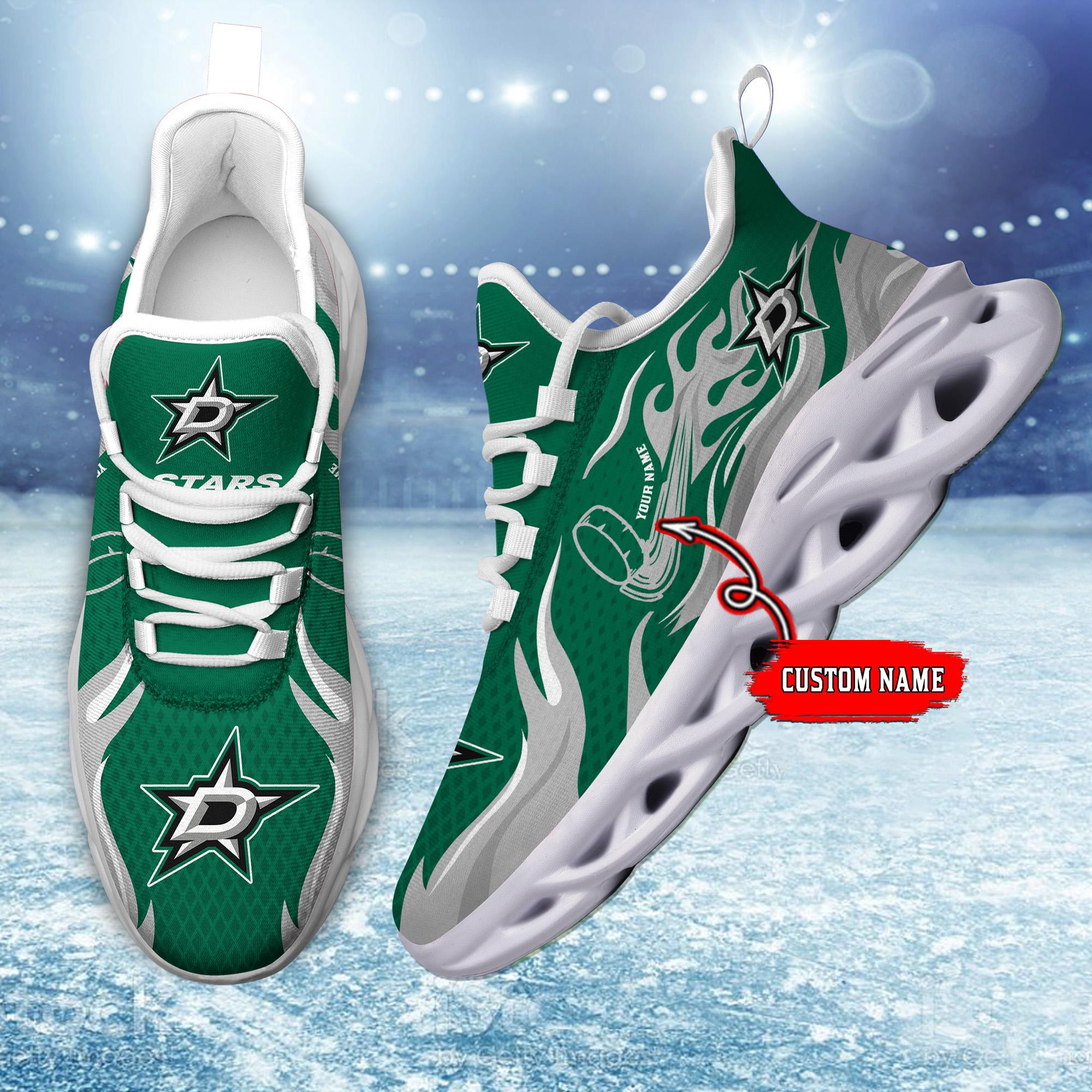 Ideafootwear Dallas Stars Max Soul Shoes Sneakers For Men And Women 3