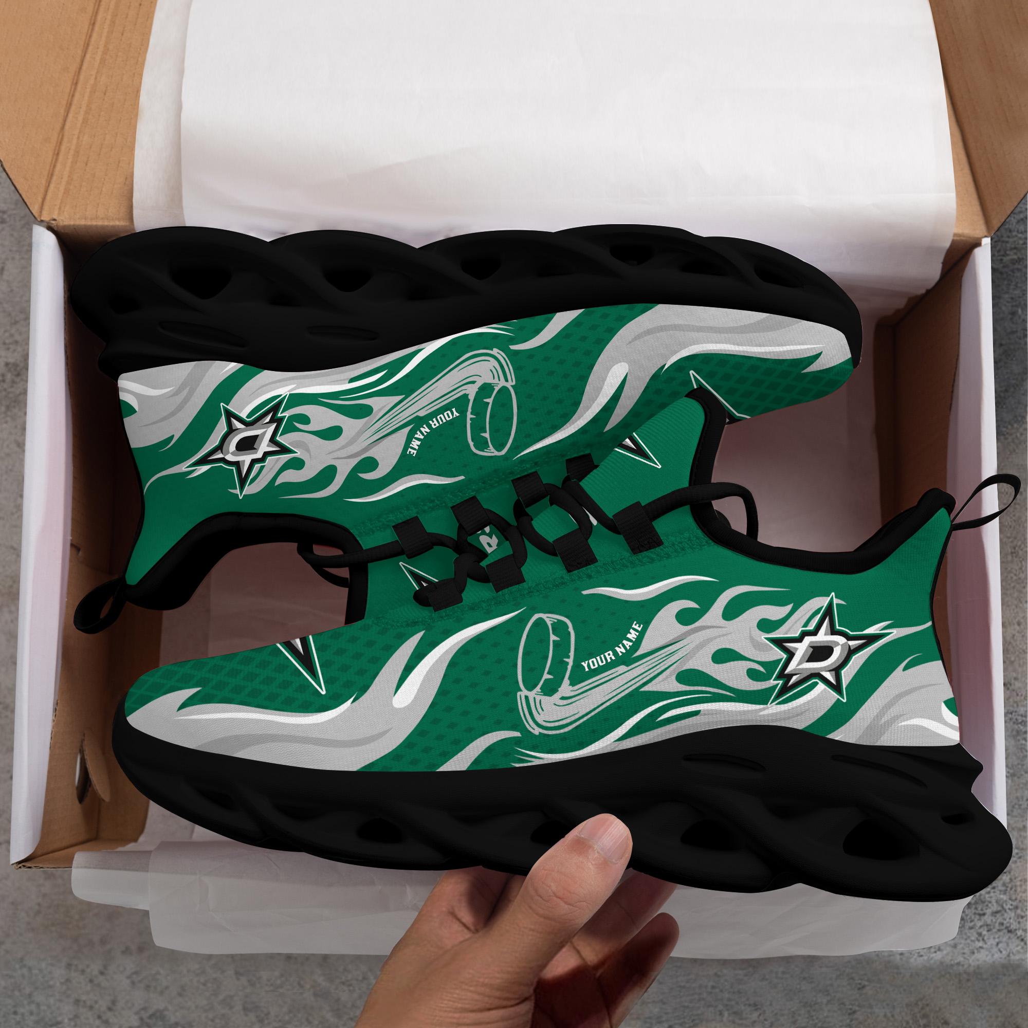 Ideafootwear Dallas Stars Max Soul Shoes Sneakers For Men And Women 3