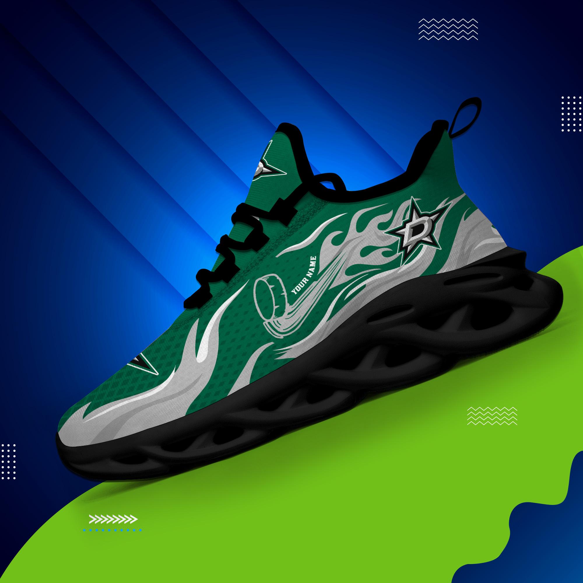 Ideafootwear Dallas Stars Max Soul Shoes Sneakers For Men And Women 3