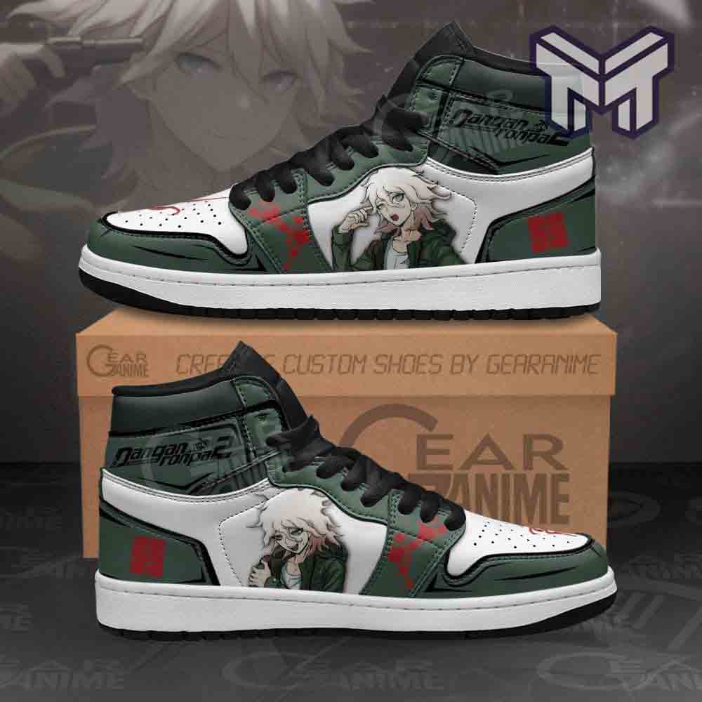 Ideafootwear Dangan Ronpa AJ1 High Sneakers Shoes For Men And Women 2