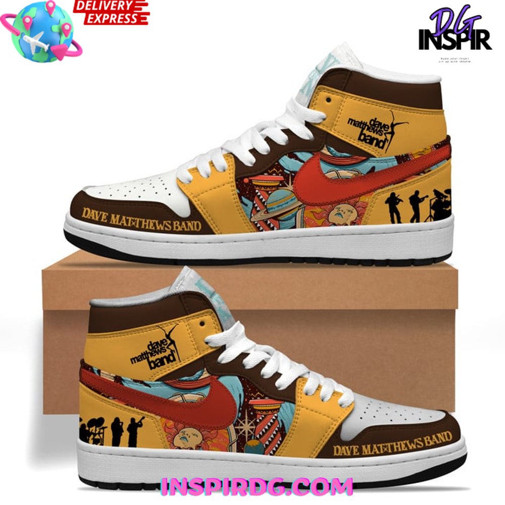 Ideafootwear Dave Matthews AJ1 High Sneakers Shoes For Men And Women 2