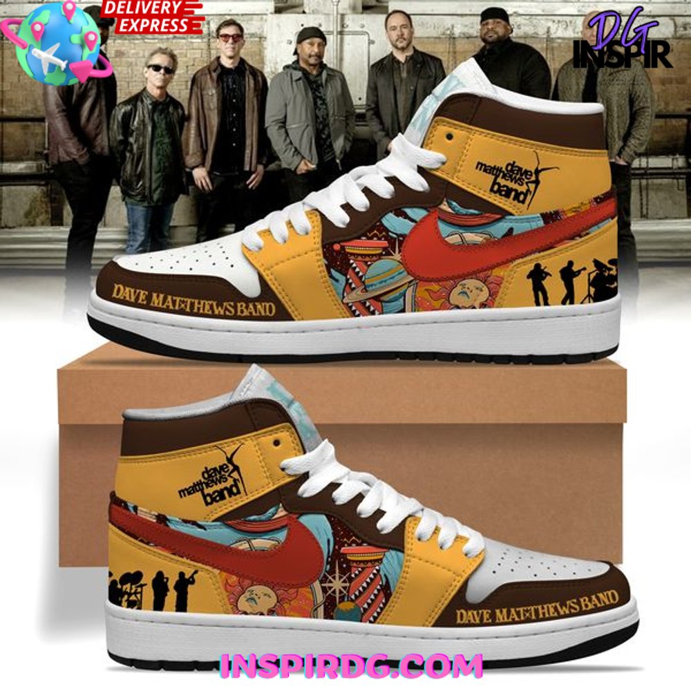 Ideafootwear Dave Matthews AJ1 High Sneakers Shoes For Men And Women 2