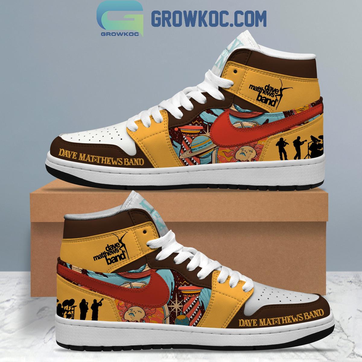 Ideafootwear Dave Matthews Band AJ1 High Sneakers Shoes For Men And Women 4