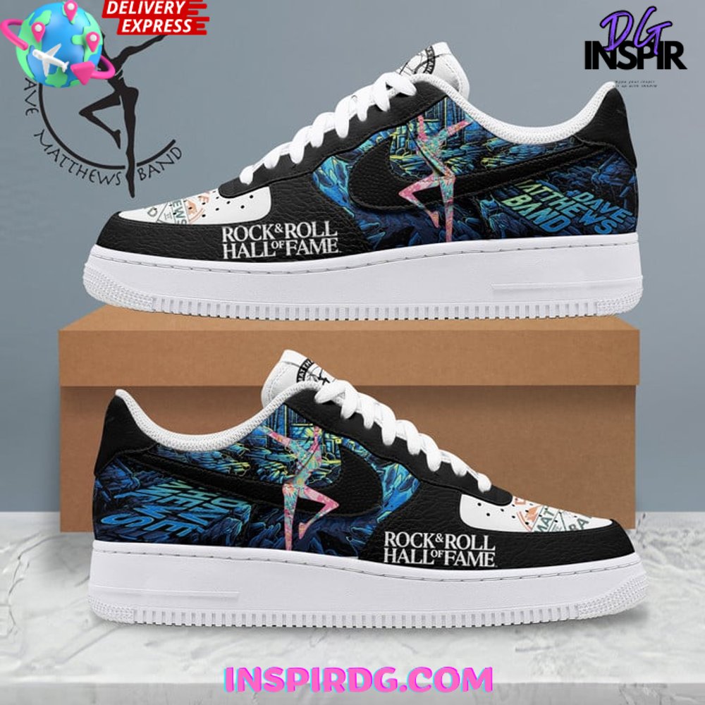 Ideafootwear Dave Matthews Rock & Roll Hall of Fame Air Low-Top Sneakers Shoes For Men And Women 1