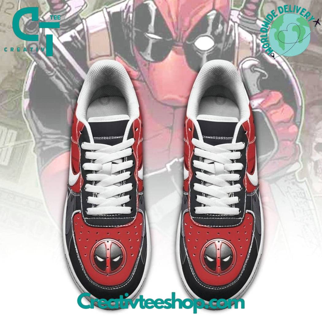 Ideafootwear Deadpool Air Low-Top Sneakers Shoes For Men And Women 10