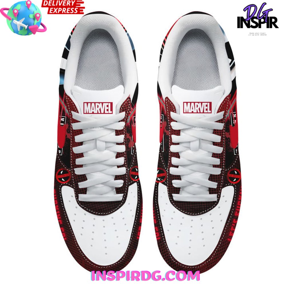 Ideafootwear Deadpool Air Low-Top Sneakers Shoes For Men And Women 7