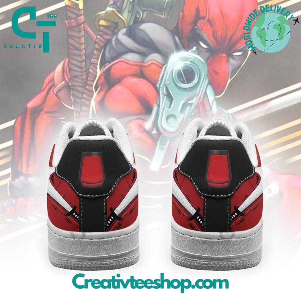 Ideafootwear Deadpool Air Low-Top Sneakers Shoes For Men And Women 10