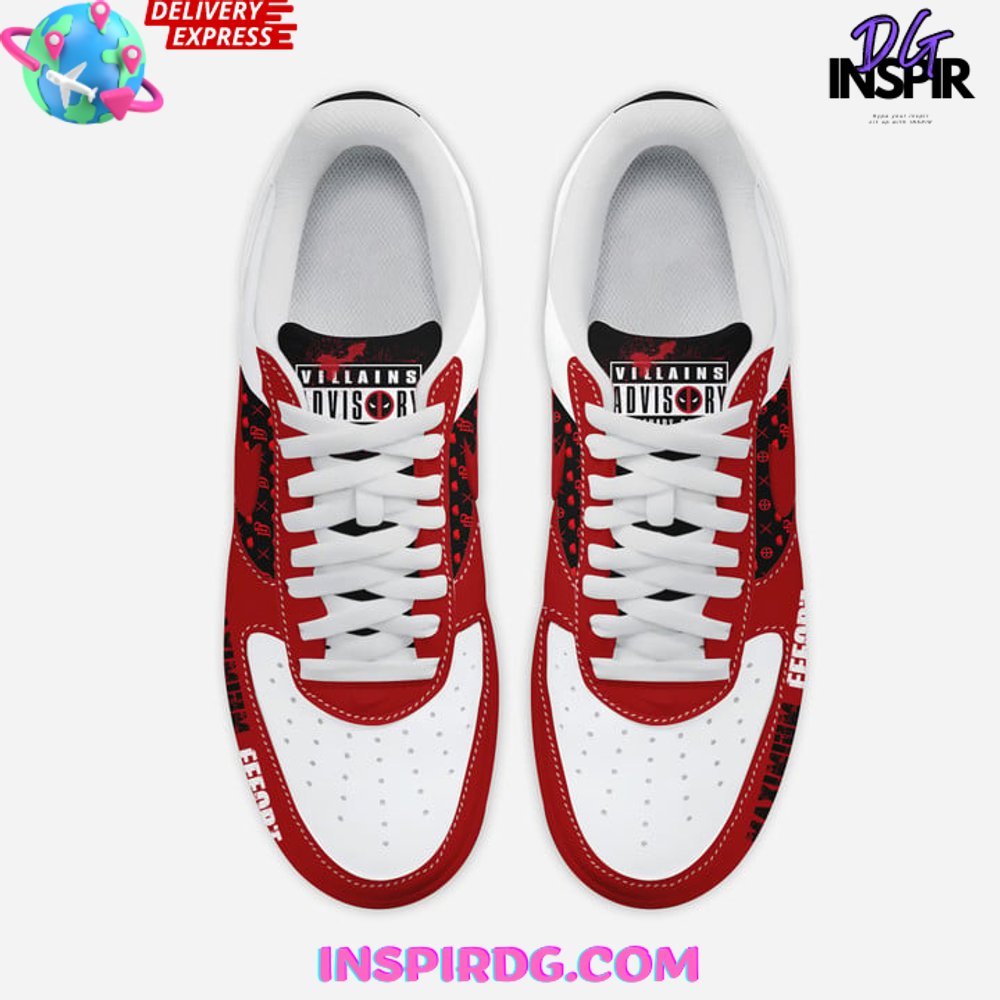 Ideafootwear Deadpool Air Low-Top Sneakers Shoes For Men And Women 5