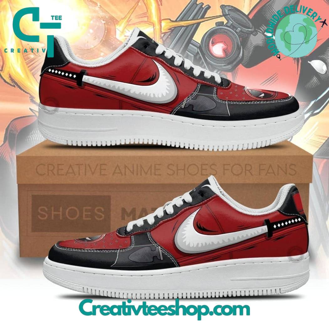 Ideafootwear Deadpool Air Low-Top Sneakers Shoes For Men And Women 10
