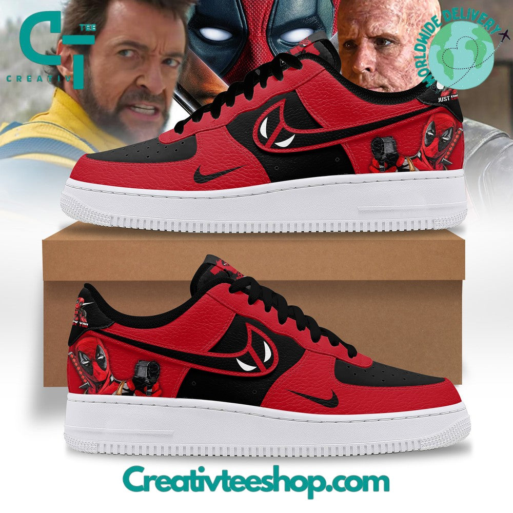 Ideafootwear Deadpool Air Low-Top Sneakers Shoes For Men And Women 9