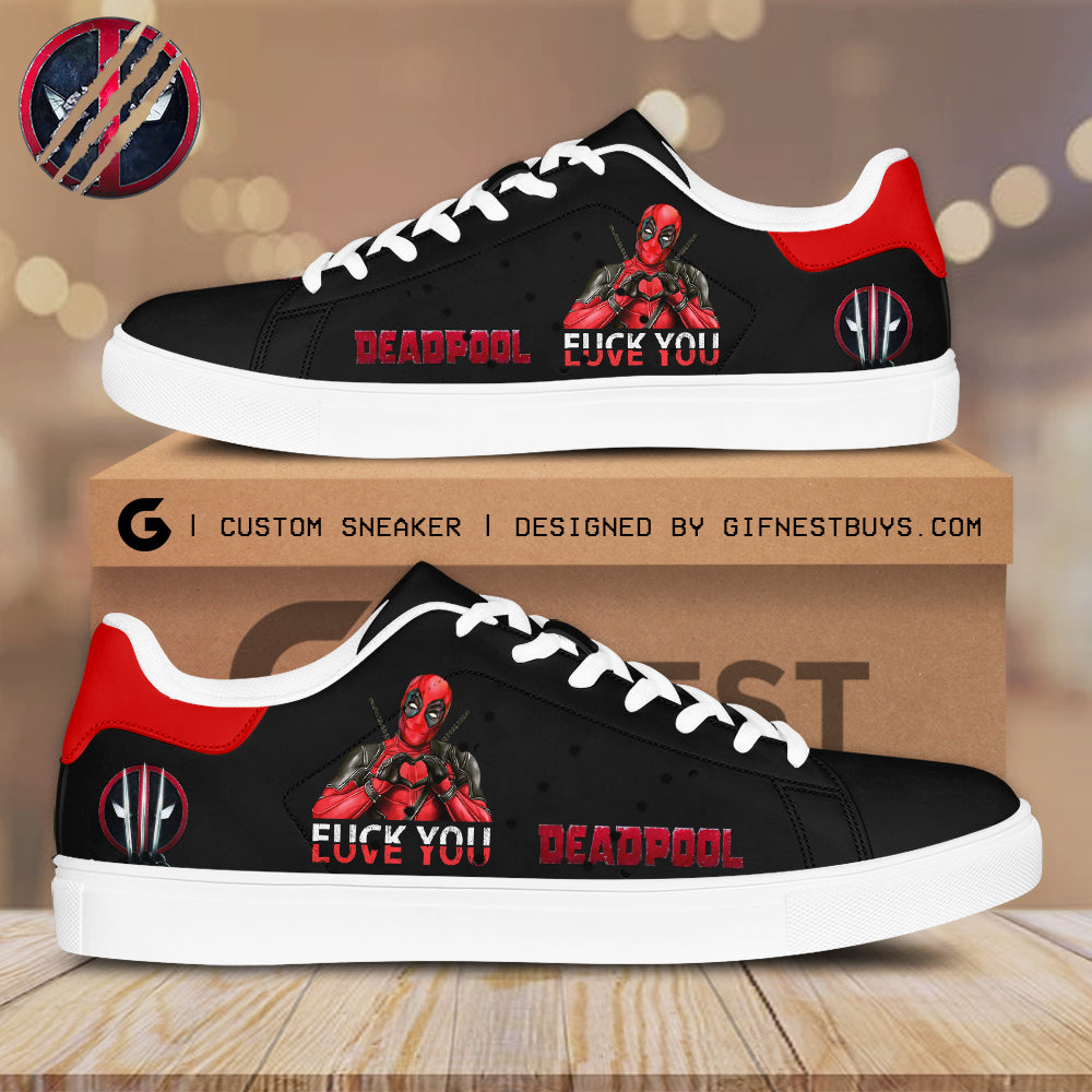 Ideafootwear Deadpool Skate Stan Shoes Sneakes For Men And Women 1