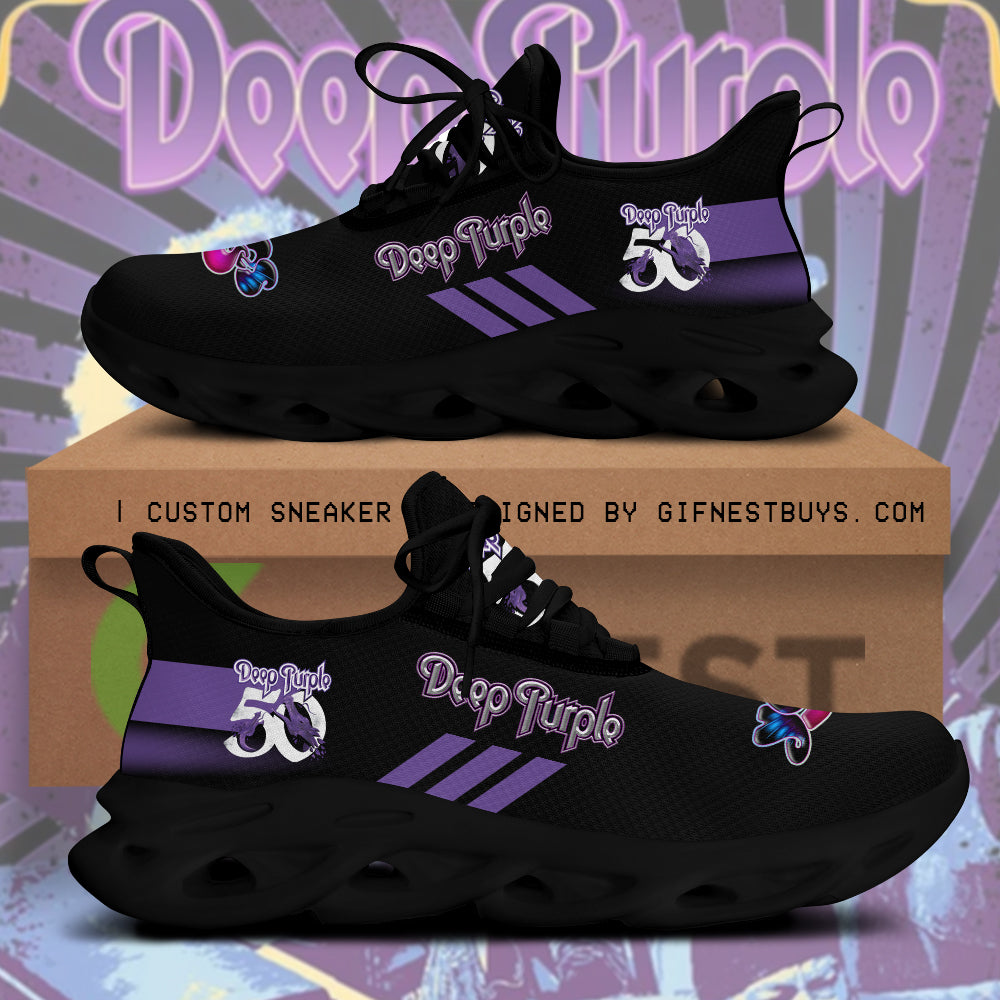 Ideafootwear Deep Purple Max Soul Shoes Sneakers For Men And Women 2