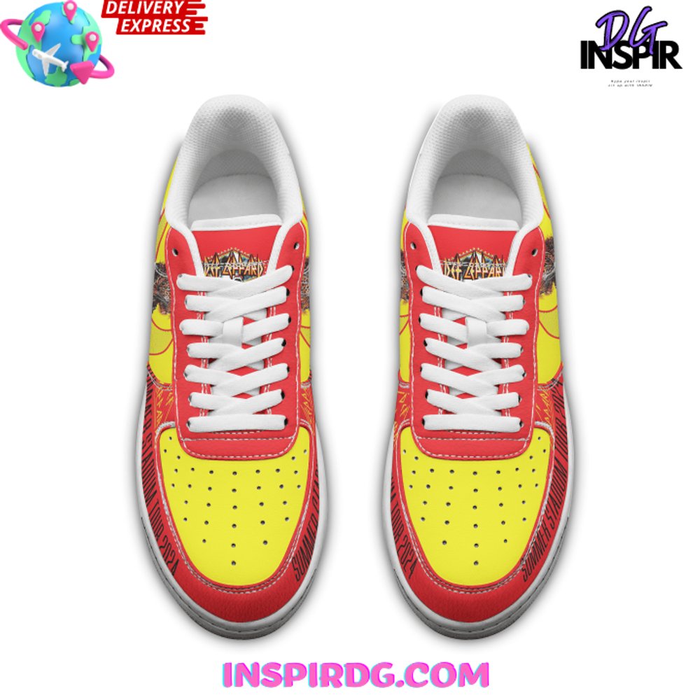 Ideafootwear Def Leppard Air Low-Top Sneakers Shoes For Men And Women 3